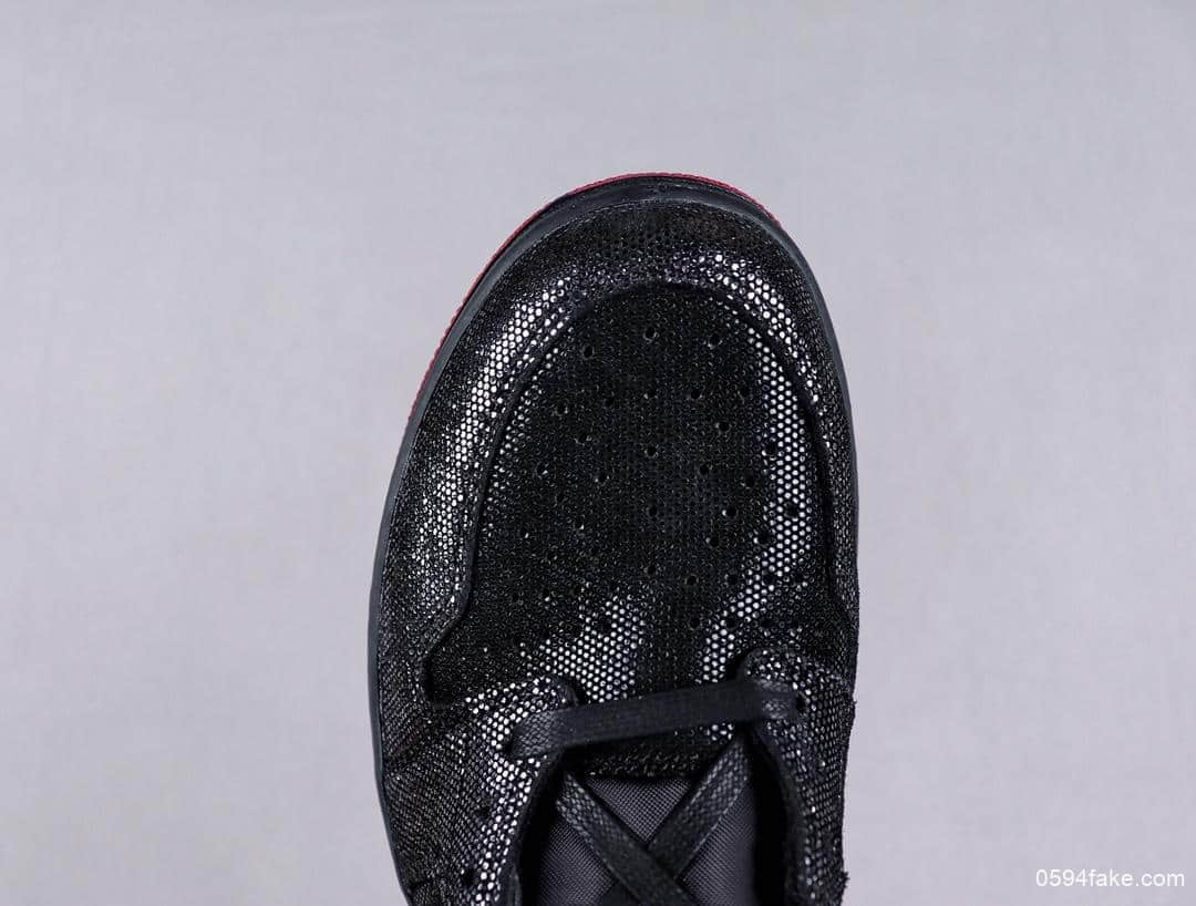 乔丹Shoepalace x Jordan SP Gina联名款AJ1黑珍珠纯原版本原厂原材料原厂定型机百分百还原鞋型细节皮质对版数次实战篮球鞋 货号:CD7071-001