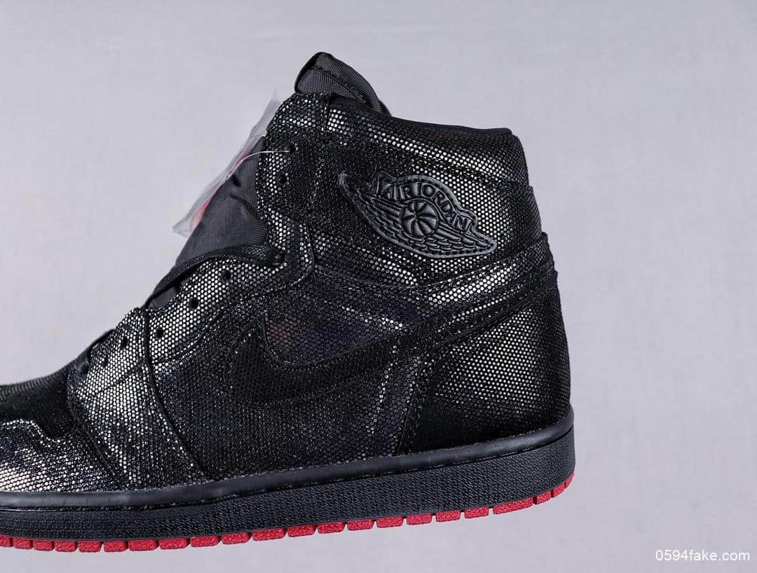 乔丹Shoepalace x Jordan SP Gina联名款AJ1黑珍珠纯原版本原厂原材料原厂定型机百分百还原鞋型细节皮质对版数次实战篮球鞋 货号:CD7071-001