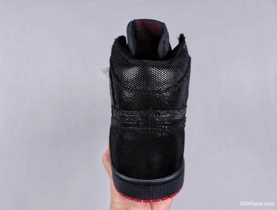 乔丹Shoepalace x Jordan SP Gina联名款AJ1黑珍珠纯原版本原厂原材料原厂定型机百分百还原鞋型细节皮质对版数次实战篮球鞋 货号:CD7071-001
