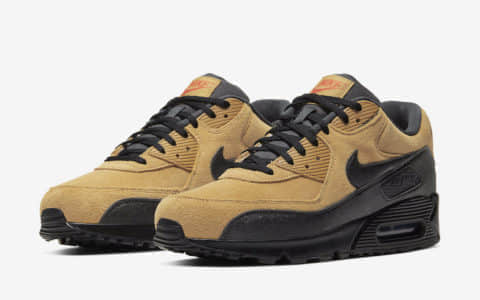 Nike Air Max 90小麦配色!秋冬必备! 货号:AJ1285-700