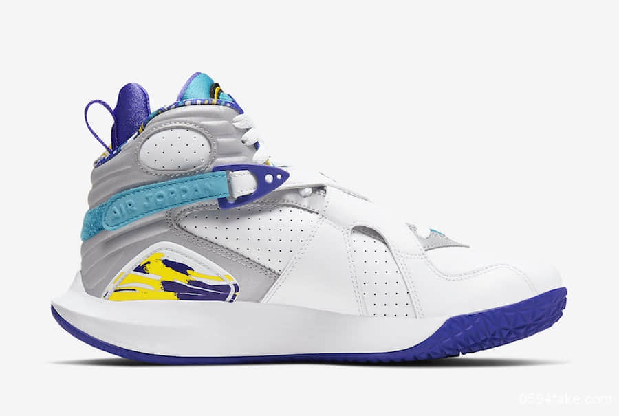 Nike Court Zoom Zero Jordan 8“White Aqua”官图释出!看完更心动! 货号:CQ4481-100