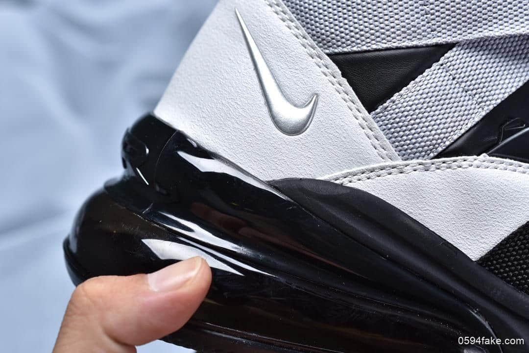 耐克Nike Air Force 270 Utility拉链二代公司级高帮空军机能后半掌气垫慢跑鞋 货号:AQ0572-003