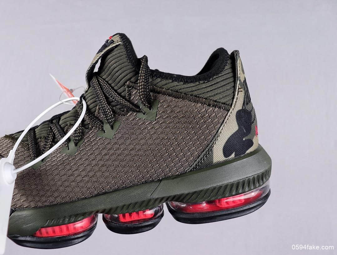 耐克Nike Lebron XVI Low EP纯原版本勒布朗詹姆斯16代篮球战靴原厂缓震科技纤维气垫支持实战 货号:CI2669-300