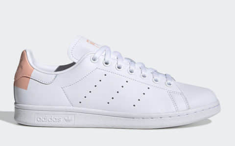清新的水蜜桃粉色装扮!adidas Stan Smith“Glow Pink”将于9月1日发售! 货号:EG2854