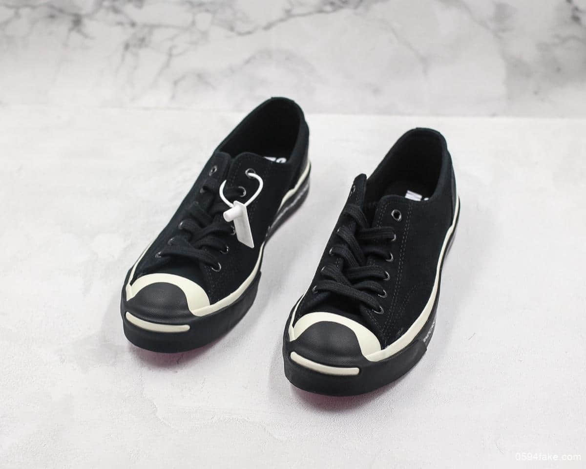 匡威NEIGHBORHOOD x Converse Jack Purcell“抵抗”公司级带半码 货号:165604C