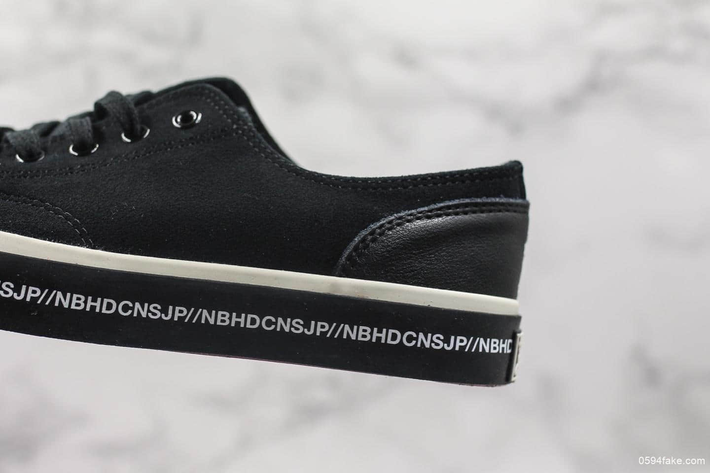 匡威NEIGHBORHOOD x Converse Jack Purcell“抵抗”公司级带半码 货号:165604C