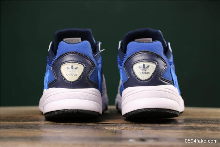 阿迪达斯Adidas Originals Falcon W杨颖杨幂女神同款三叶草渐变色Falcon经典休闲老爹鞋公司级版本 货号:EF5104