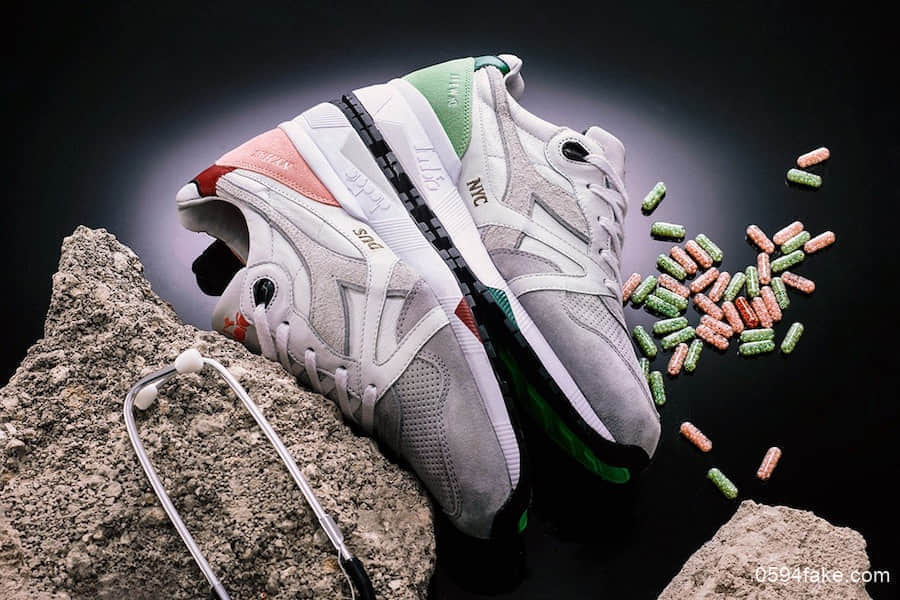 只在纽约店铺独家发售而且还限量!这双Afew x Diadora N.9000“Highly Addictive NYC”入手颇有难度