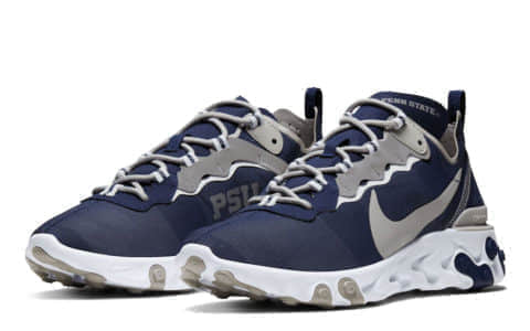 Nike为React Element 55 “NCAA”再释新配色!