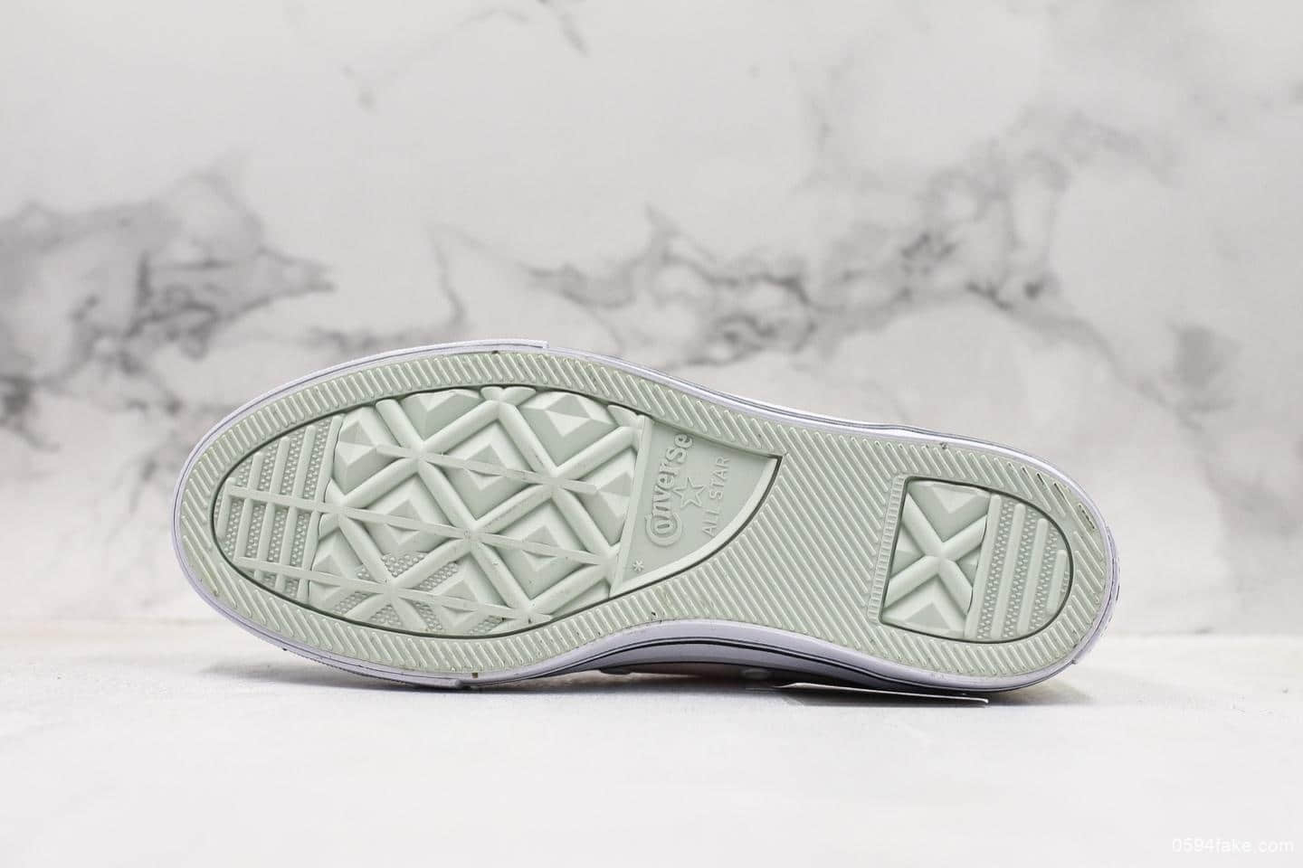 匡威Converse Chuck Taylor意大利限定扎染渐变马卡龙高帮帆布鞋真标带半码三星标欧斯奈鞋垫真标原盒 货号:162150C