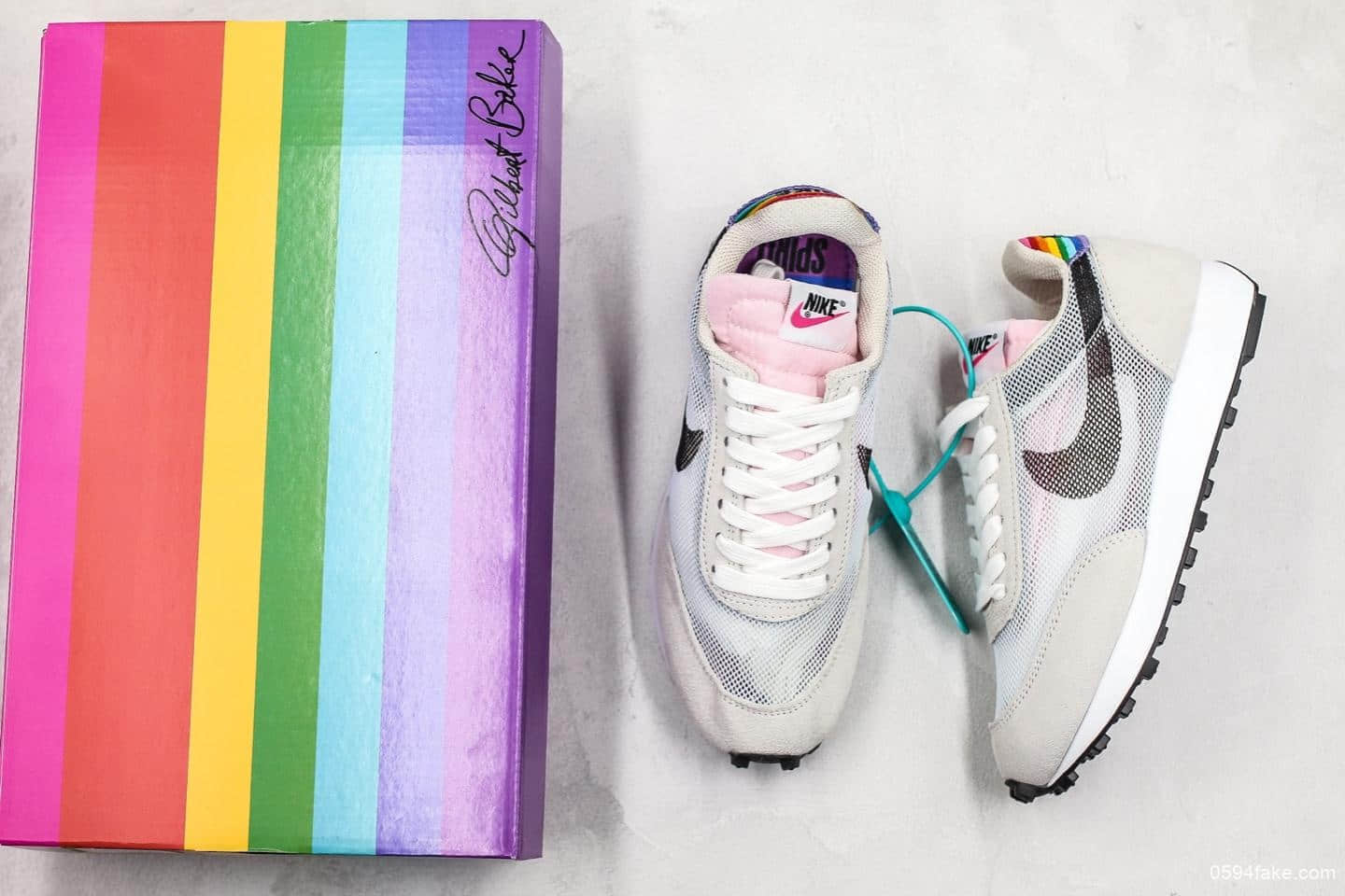 耐克Nike Air Tailwind 79 Betrue骄傲月彩虹真标带半码 复古跑步鞋 1：1前帮制作 货号：BV7930-400