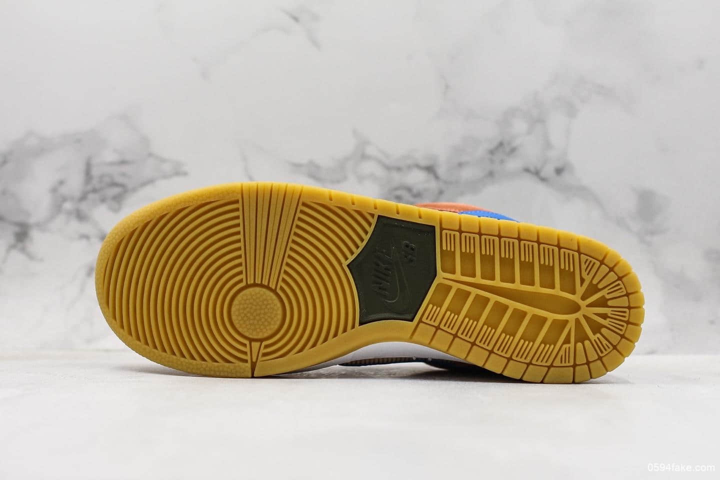 耐克Nike SB Dunk Low Corduroy Dusty公司级版本扣篮系列低帮经典百搭休闲运动板鞋灯芯绒橙蓝 货号：BQ6817-201