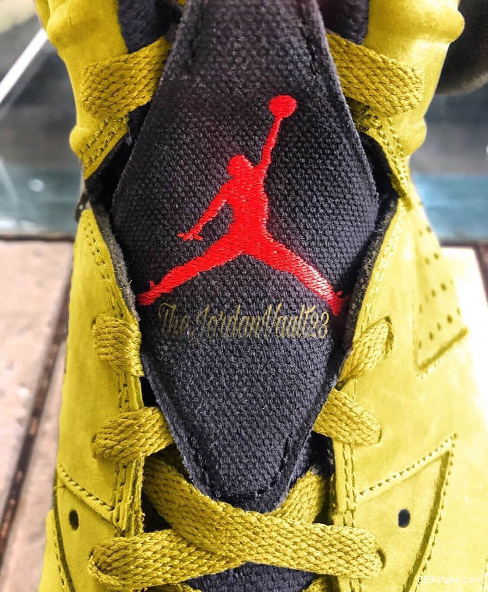 Travis Scott x Air Jordan 6再迎新配色!这次是浓郁芥末黄!