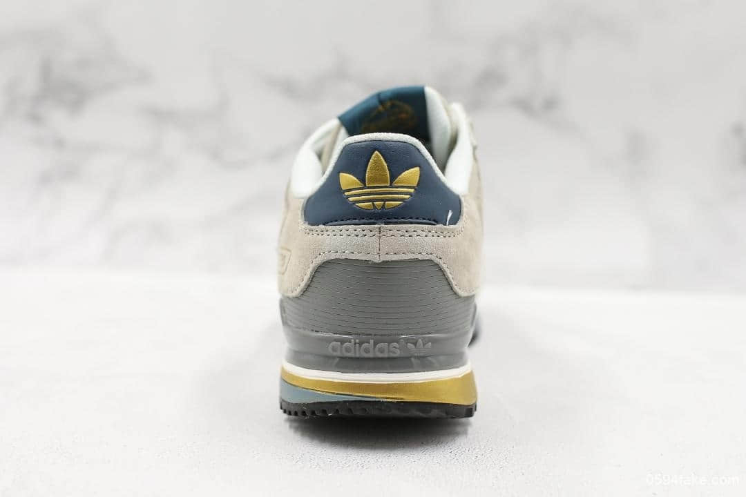 阿迪达斯Adidas Originals ZX750公司级版本阿迪达斯三叶草经典复古校园系列原标半码专柜同步国内标原盒