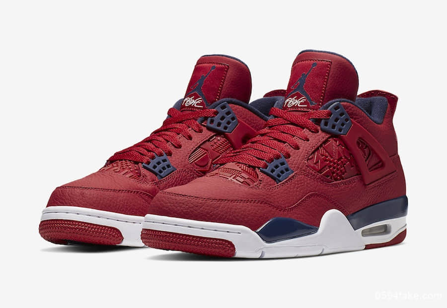 Air Jordan 4 SE“FIBA”官图释出!质感不俗! 货号:CI1184-617