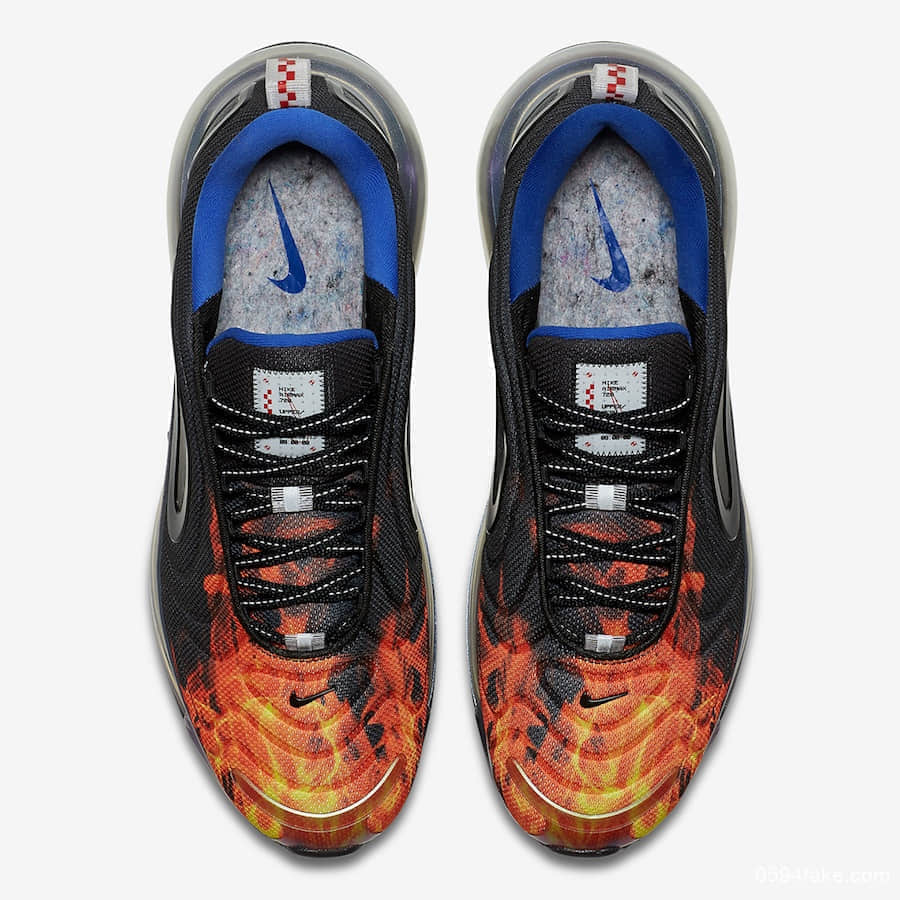 火焰图案极具辨识度!Nike Air Max 720“Space Capsule”将于9月1日在中国独家发售 货号:CJ8013-001