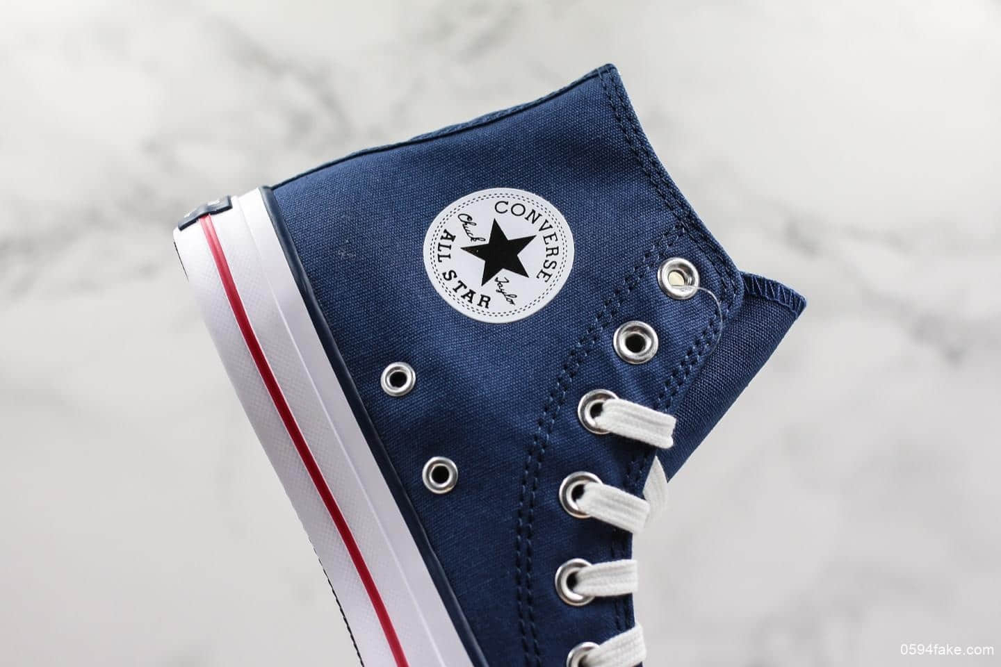 匡威Converse Tomorrowland ALL STAR 40TH HI虎扑版本40周年联名款双鞋带外围可充正 货号:1CL601