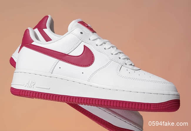 可爱樱桃红!Nike Air Force 1 ’07 WMNS “Wild Cherry”现已发售! 货号:AH0287-107