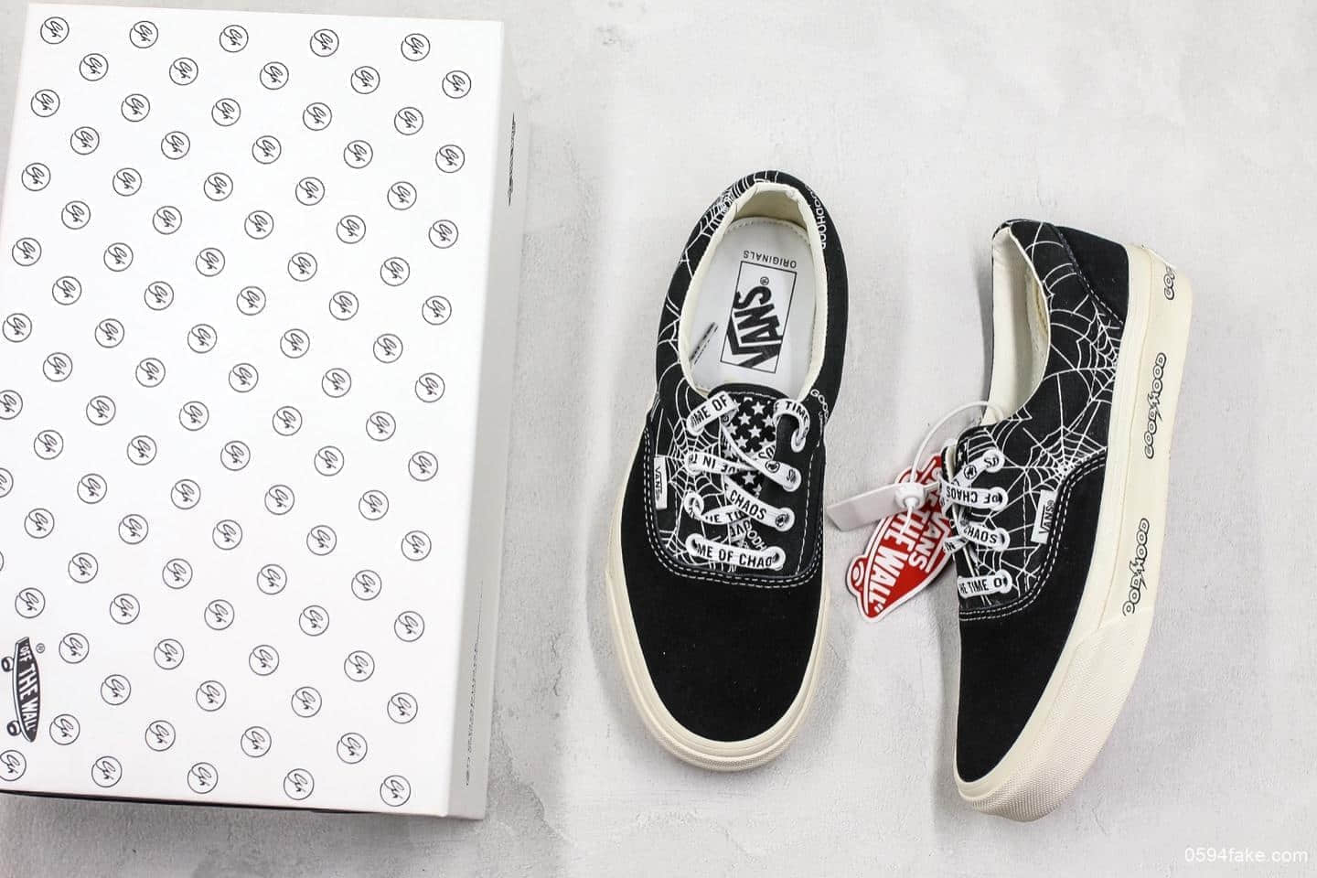 万斯Goodhood x Vans Vault Love in the Time of Chaos联名低帮板鞋公司级带半码 1:1硫化工艺真标原钢印 货号:VN000UDO7Q