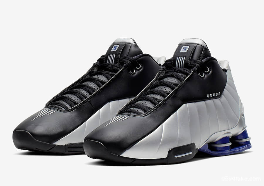 具有未来科幻感的Nike Shox BB4实战利器预计将于8月9日发售! 货号:AT7843-001