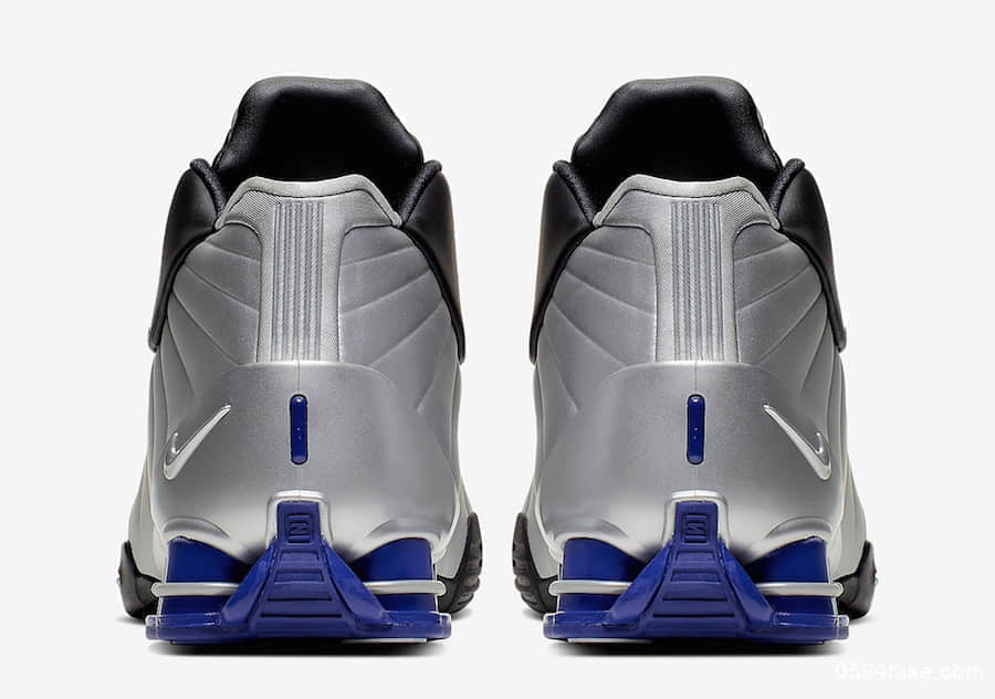 具有未来科幻感的Nike Shox BB4实战利器预计将于8月9日发售! 货号:AT7843-001