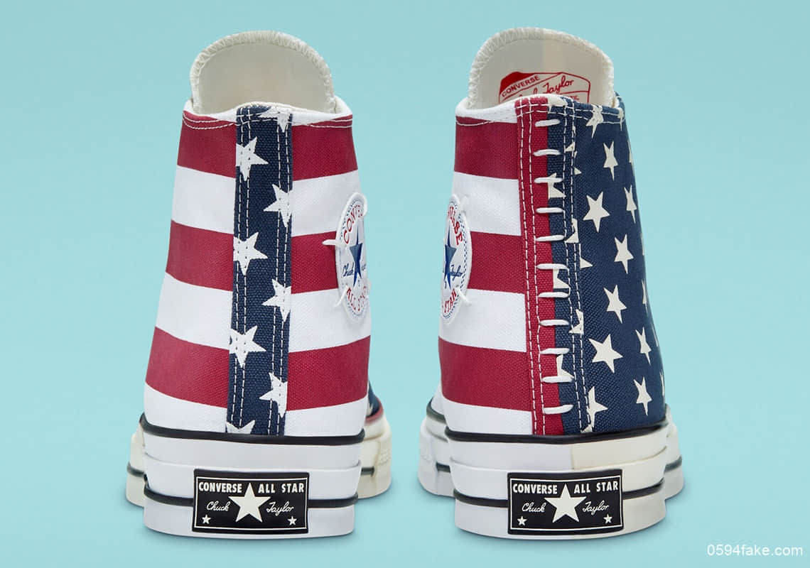 向美国独立日致敬!这双Converse Chuck 70有点个性! 货号:166426C