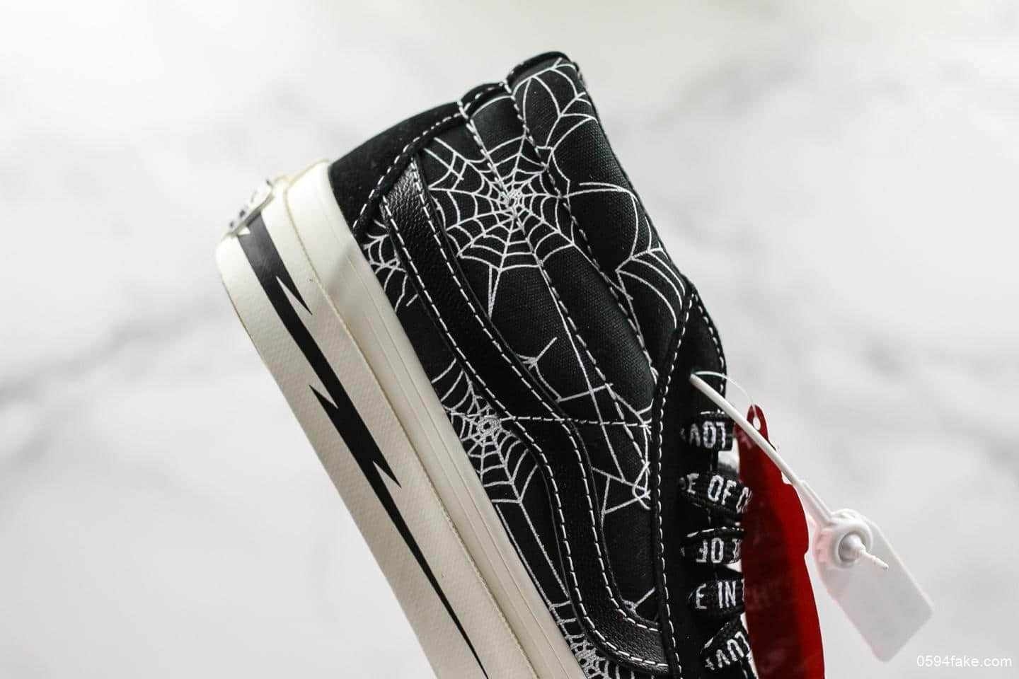 万斯Goodhood x Vans Vault Love in the Time of Chaos联名款真标硫化工艺原盒原标复古硫化板鞋 货号:VN000UDO7Q