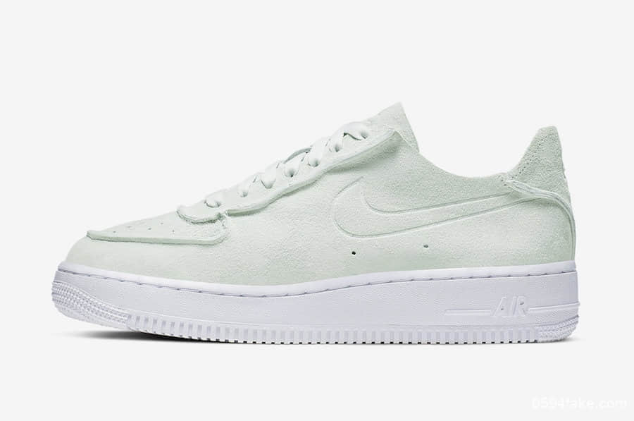 清爽薄荷绿看着就降温!Nike Air Force 1 Decon “Ghost Aqua”即将发售! 货号:AT4046-400