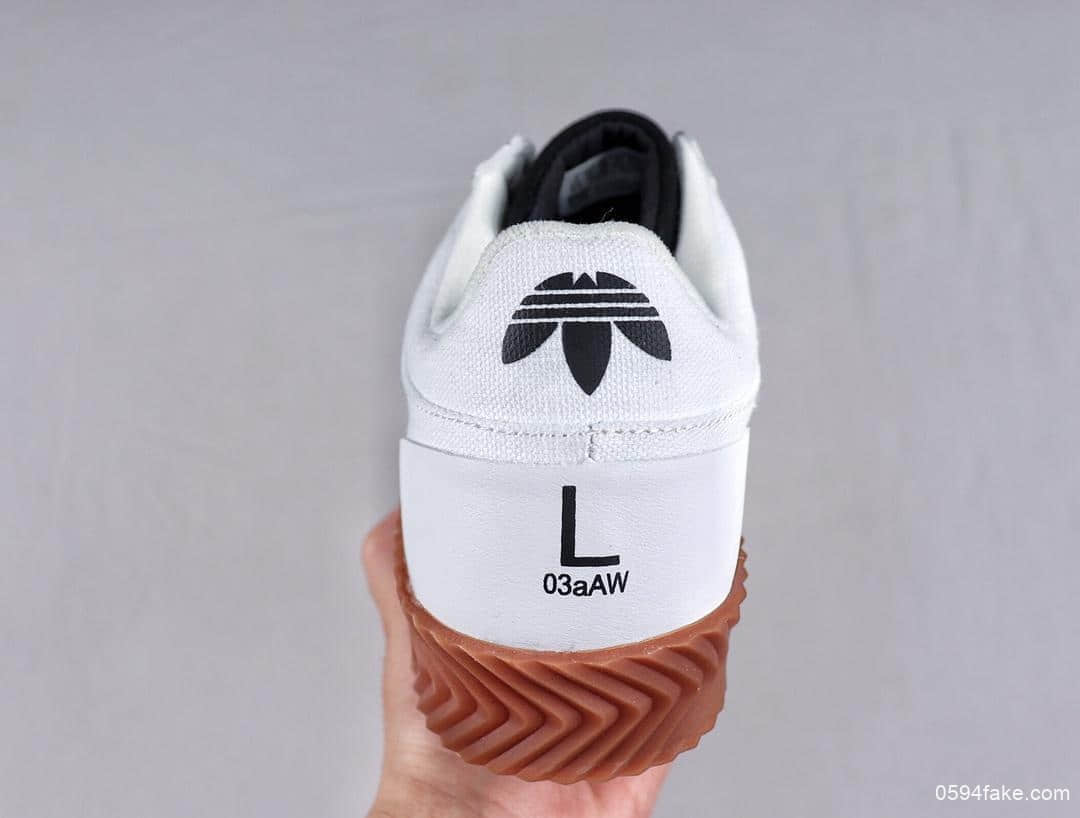 阿迪达斯adidas x AW Skate Super公司级版本休闲板鞋原盒原标高街系列区别市面通货版本 货号:F35295