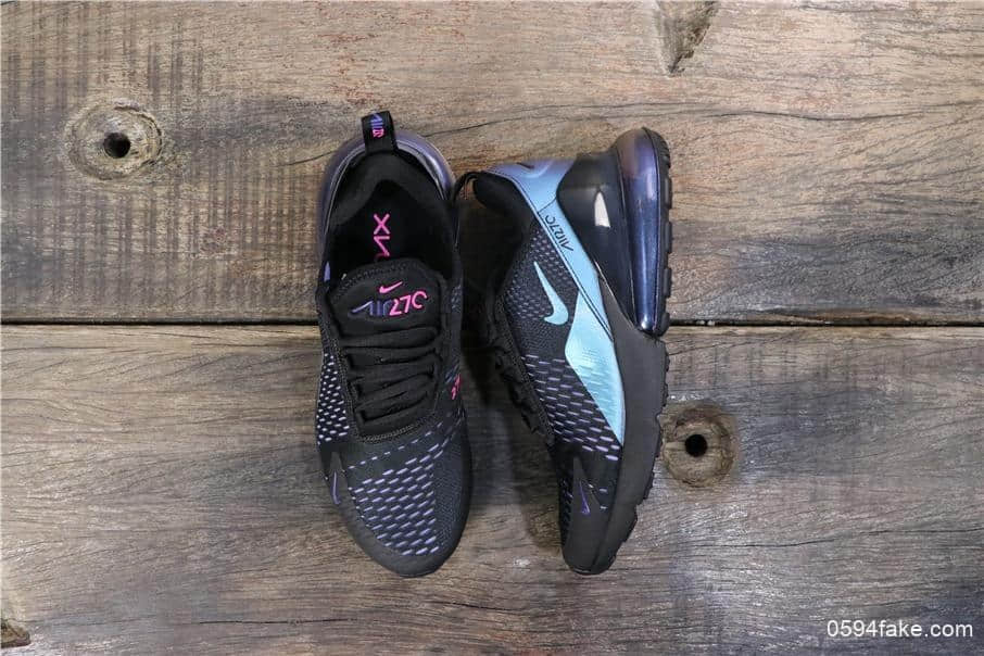 耐克Nike Air Max 270纯原版本变色龙男女气垫运动跑步鞋真氮气气压原底 货号：AH8050-020