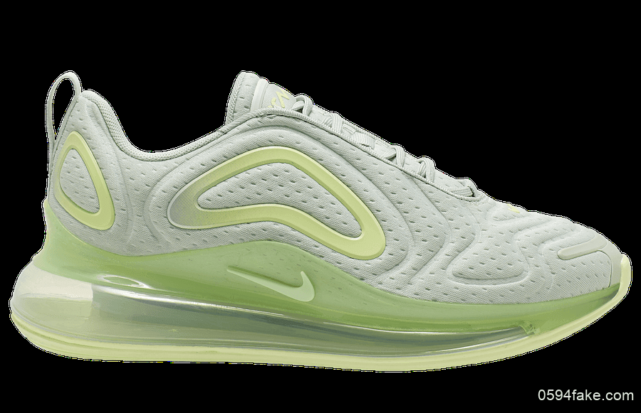 清新淡绿色让你清凉一夏!Nike Air Max 720又一新配色释出! 货号:CN9506-300