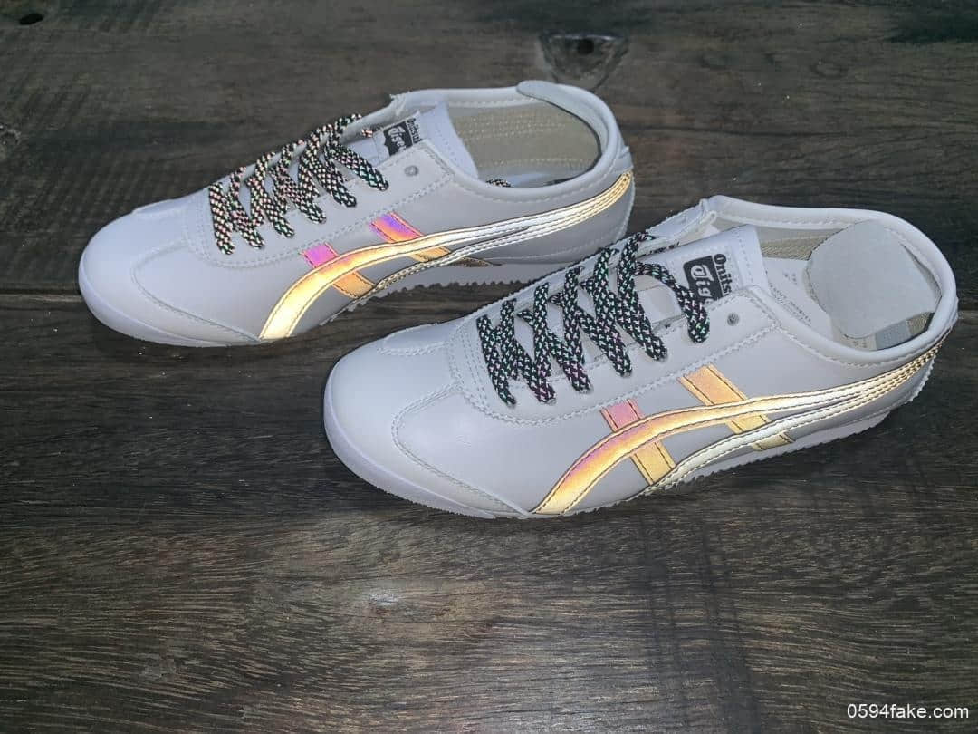 亚瑟士Asics Tiger Mexico 66鬼冢虎3M反光系列公司级版本四联吊牌中底钢印原盒原标 货号:B802K