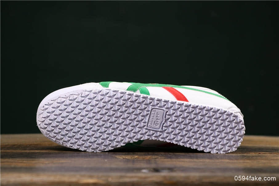 亚瑟士Asics Tiger Mexico 66公司级天猫专供原装头层3M反光鬼冢虎阿斯克斯经典休闲跑鞋 货号:B806K