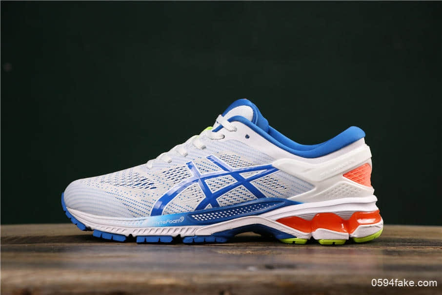 亚瑟士ASICS GEL-KAYANO 26代公司级版本亚瑟士专业缓冲减震跑步鞋 货号:1011A541-100