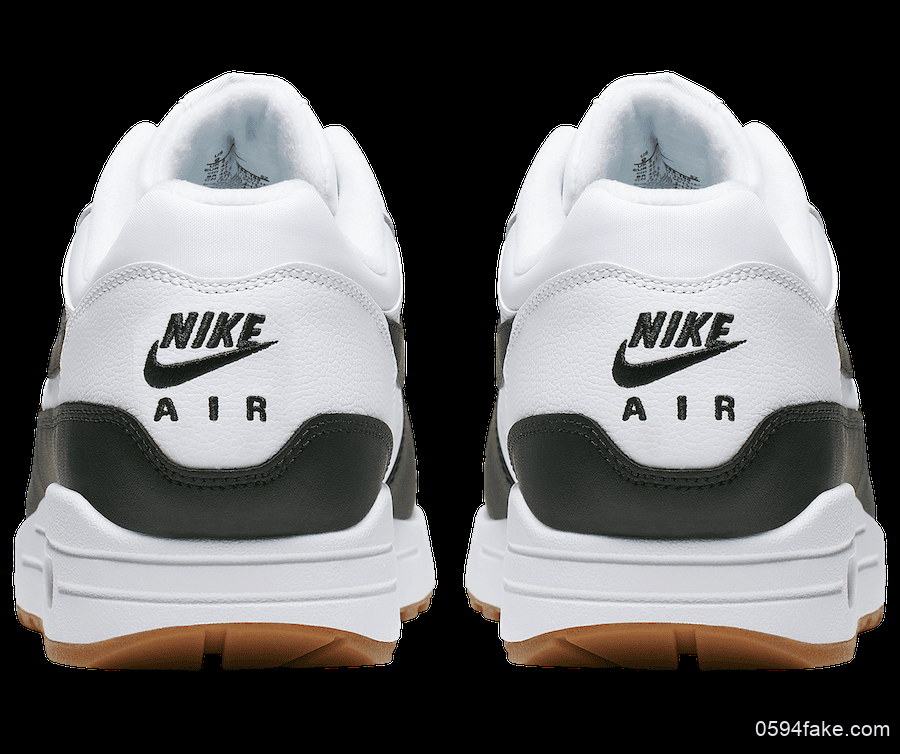 Nike Air Max 1再迎新配色!黑白配+生胶色外底!干练简约! 货号:CQ9965-100