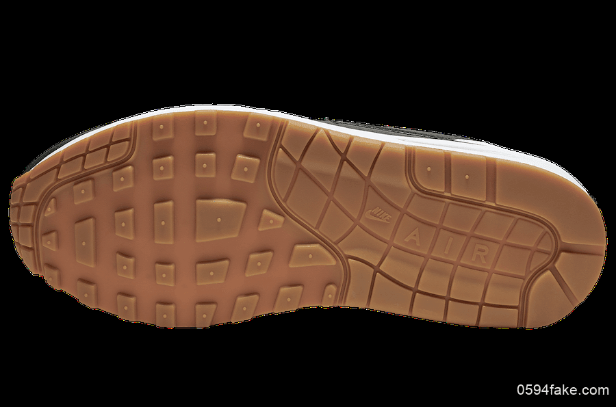 Nike Air Max 1再迎新配色!黑白配+生胶色外底!干练简约! 货号:CQ9965-100