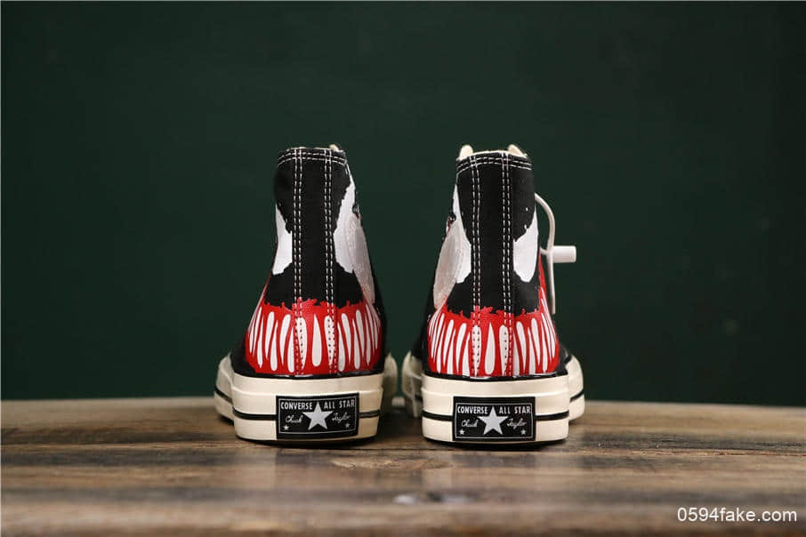 匡威Companion x Converse HY Chuck Taylor All Star 1970 HIPassing Through Grey手绘限定复古三星标低帮休闲运动硫化百搭板鞋