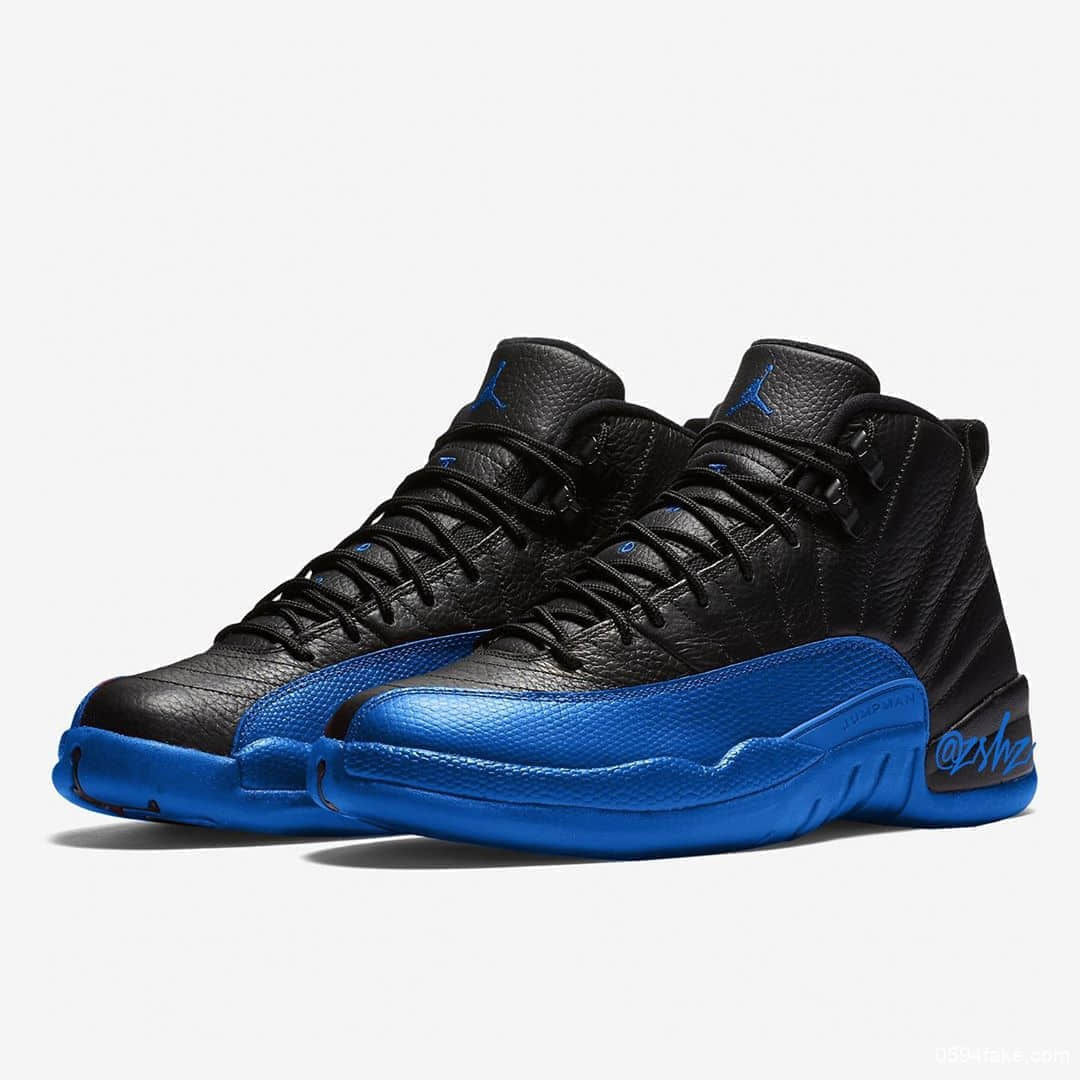 Air Jordan 12 “Game Royal”今年9月发售!黑篮配色超高级! 货号:130690-014