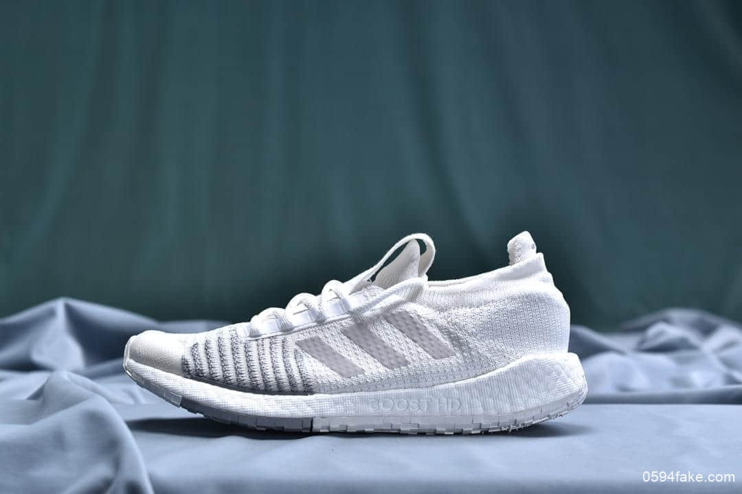 阿迪达斯Adidas PulseBOOST HD m纯原版复古编织透气正确版boost脉冲爆米花系列户外野跑高弹休闲运动跑鞋 货号:G26930