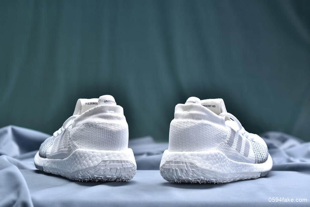 阿迪达斯Adidas PulseBOOST HD m纯原版复古编织透气正确版boost脉冲爆米花系列户外野跑高弹休闲运动跑鞋 货号:G26930