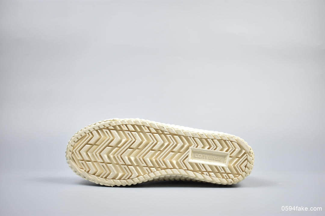 匡威Converse Big C FG Slip-On低帮饼干鞋系列豆沙色Ins爆款公司级版本包装齐全 货号:150155CPC