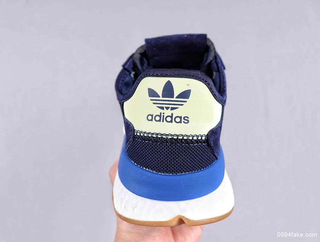 阿迪达斯Adidas Nite Jogger 2019 Boost公司级3M反光联名夜行者复古跑鞋原盒原标全掌Boost科技 货号:EG2956