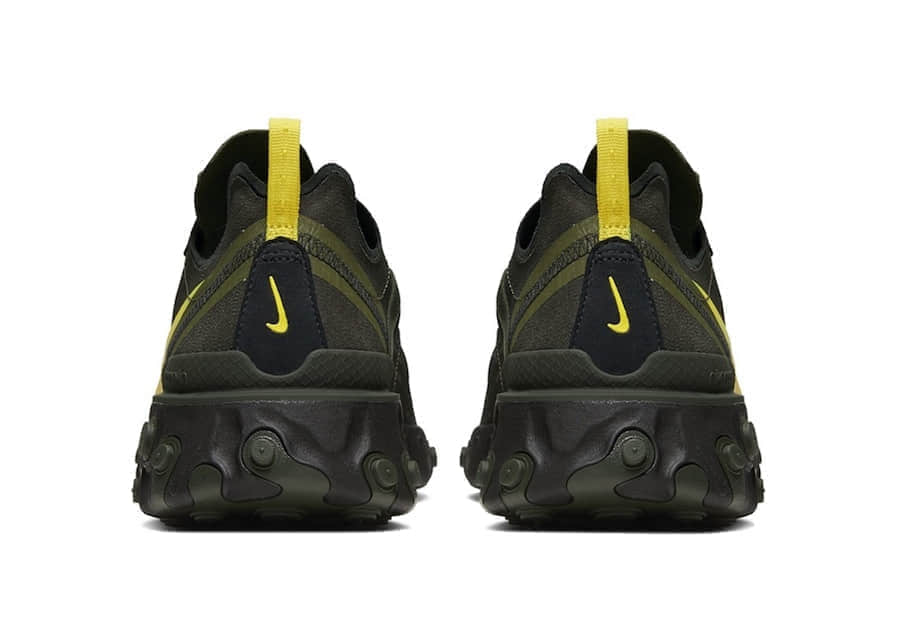 俄勒冈专属配色!Nike React Element 55“Oregon Ducks”这一股浓郁的军事风你能hold住吗?