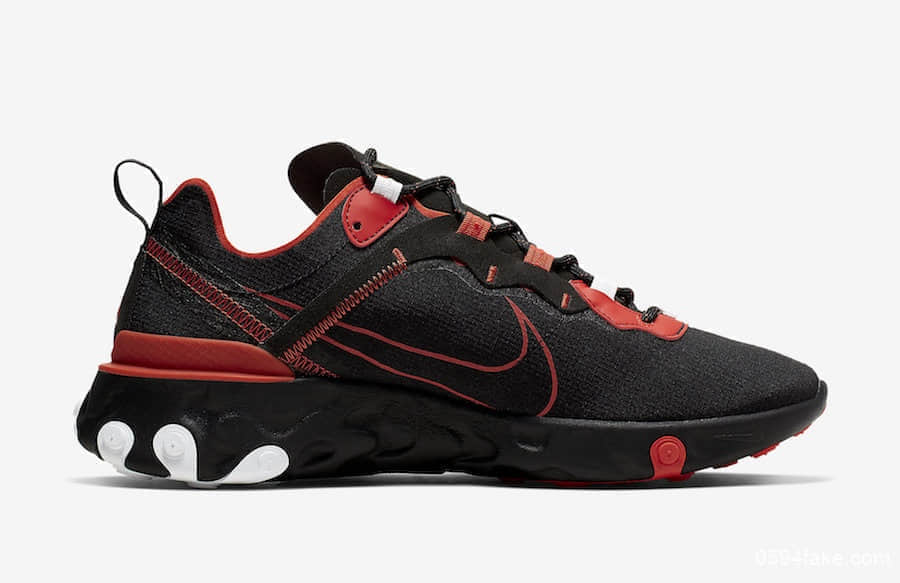 手稿风再度来袭!Nike React Element 55“Script Swoosh”预计将于8月10日发售! 货号:CK9285-001