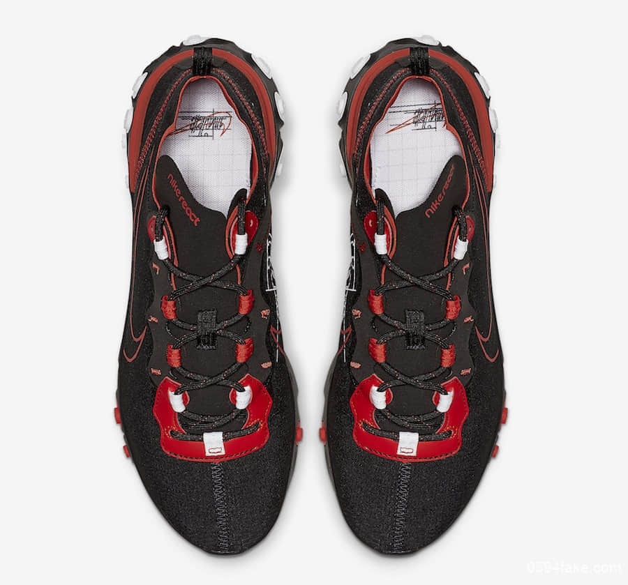 手稿风再度来袭!Nike React Element 55“Script Swoosh”预计将于8月10日发售! 货号:CK9285-001