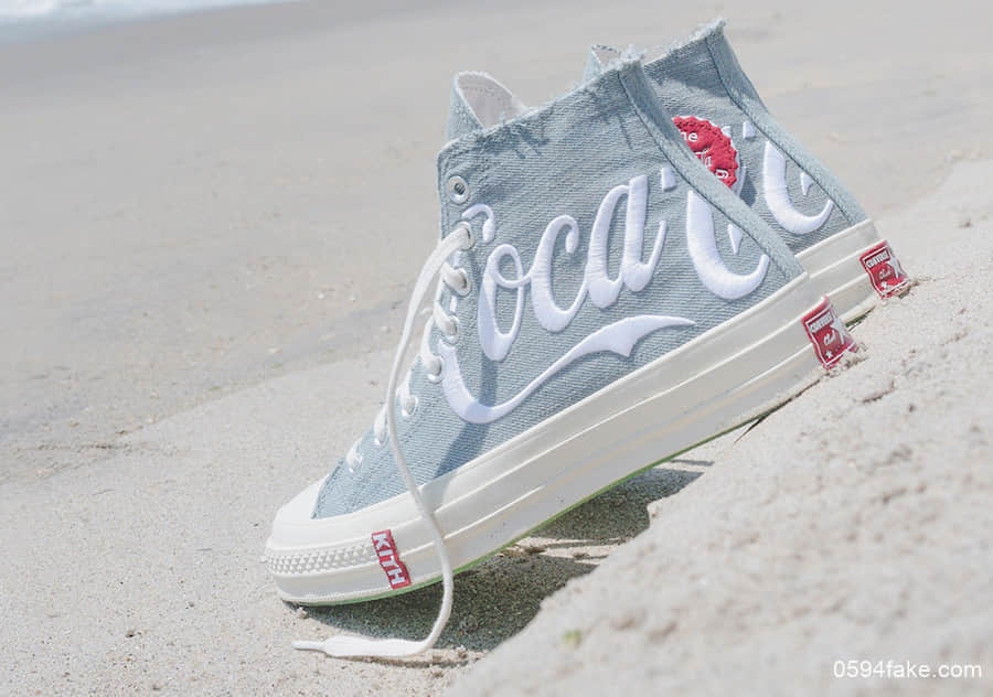 Kith x Coca-Cola x Converse Chuck 70将于8月9日发售!这个配色超清新!满满的青春活力感!