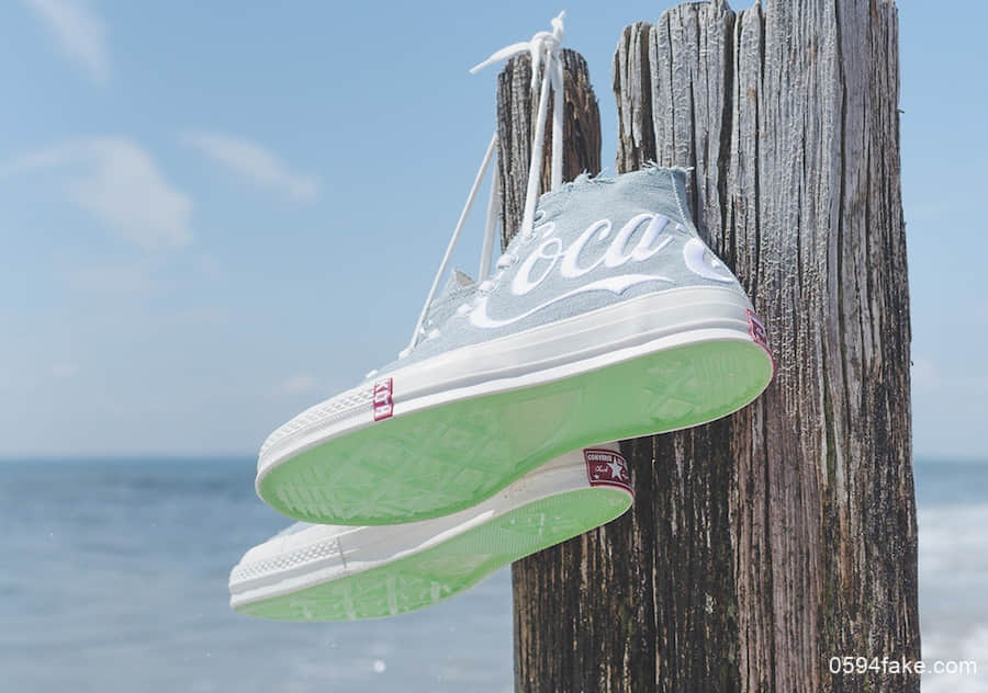 Kith x Coca-Cola x Converse Chuck 70将于8月9日发售!这个配色超清新!满满的青春活力感!