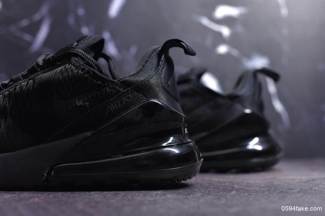 耐克Nike Air Max 270耐克新款纯原版本Max270后跟半掌气垫慢跑鞋 货号:AH6789-006