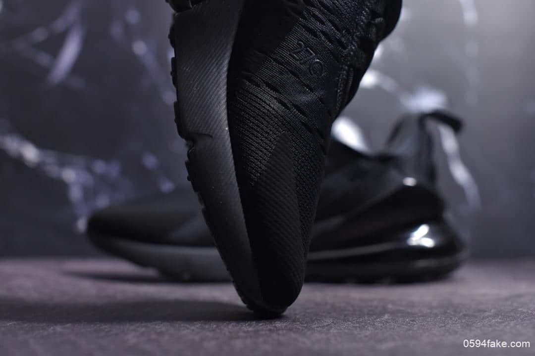 耐克Nike Air Max 270耐克新款纯原版本Max270后跟半掌气垫慢跑鞋 货号:AH6789-006