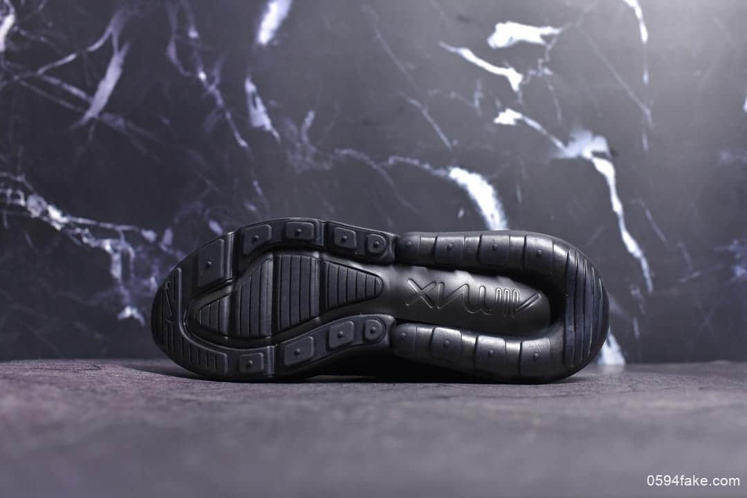 耐克Nike Air Max 270耐克新款纯原版本Max270后跟半掌气垫慢跑鞋 货号:AH6789-006